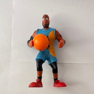 LeBron Space Jam 2 Blue and Orange Basketball Player Action Figure - Kids Toy
